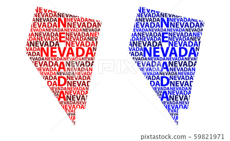 Map of Nevada - vector illustration Map of Nevada - vector illustration 59821971