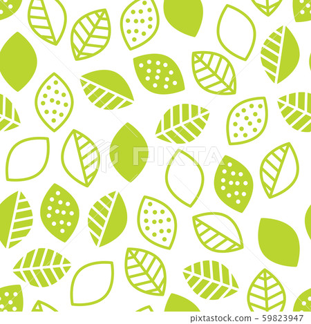vector lime leaves seamless pattern vector lime leaves seamless pattern 59823947
