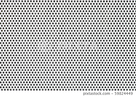 White metal plate with many small circular holes White metal plate with many small circular holes 59824449
