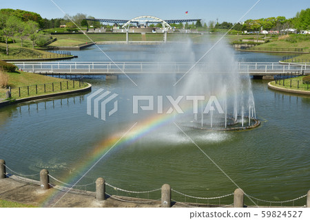Hitachinaka Seaside Park Mist Fountain 59824527
