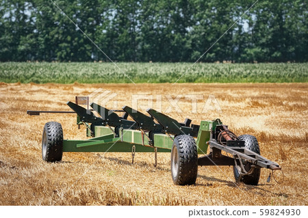 Agricultural machinery on the field 59824930