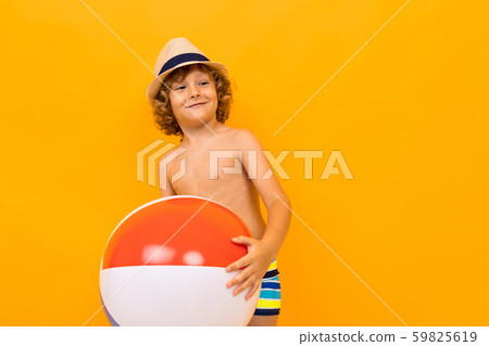 guy in swimming pools with a swimming ball guy in swimming pools with a swimming ball 59825619