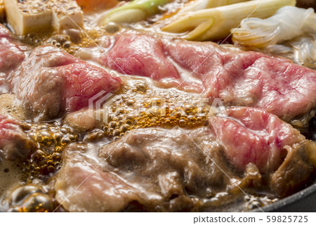 Delicious sukiyaki hot pot Delicious sukiyaki hot pot 59825725