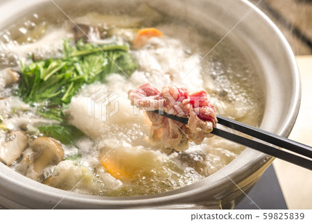 Delicious sleet hot pot made with radish Delicious sleet hot pot made with radish 59825839