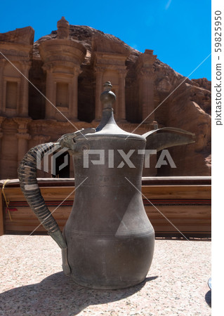 Arabic coffee pot in Petra Arabic coffee pot in Petra 59825950