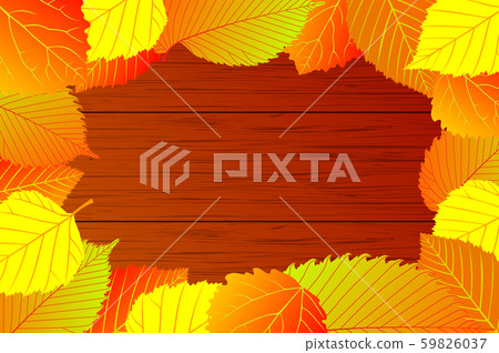 Mixture of autumn leaves Mixture of autumn leaves 59826037