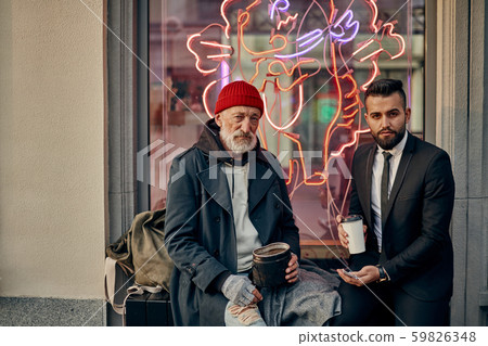 Being extremely kind to homeless people Being extremely kind to homeless people 59826348
