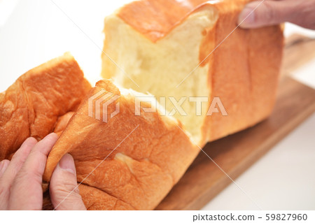 Fluffy and sticky bread 59827960