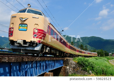 Banetsu West Line Limited Express Aizu 485 series Banetsu West Line Limited Express Aizu 485 series 59828523