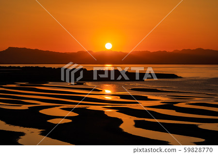 Sunset over the Masutama coast Sunset over the Masutama coast 59828770