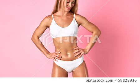 Beautiful underwear on young body 59828936