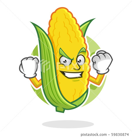 Strong Corn mascot, Corn character, Corn cartoon 59830874
