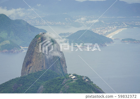 Rio de Janeiro landscape from Corcovado hill 59832372
