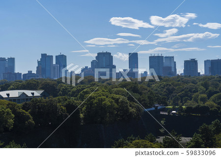 [城市景觀]城市建築和綠化 59833096