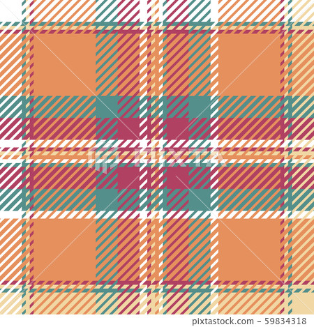 Plaid or tartan vector is background or texture in 59834318