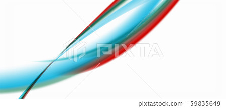 Line wave art illustration on light backdrop. Vector abstract design banner template. Business Line wave art illustration on light backdrop. Vector abstract design banner template. Business 59835649