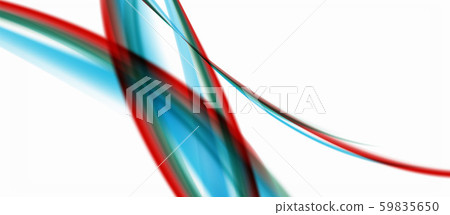 Line wave art illustration on light backdrop. Vector abstract design banner template. Business Line wave art illustration on light backdrop. Vector abstract design banner template. Business 59835650