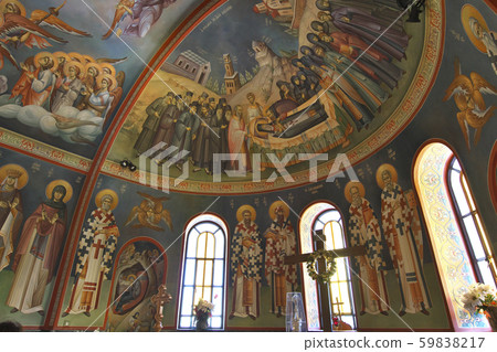 Beautiful monastery 59838217