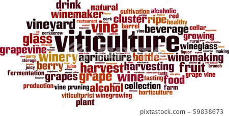 Viticulture word cloud 59838673