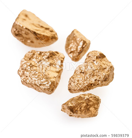 gold nuggets close-up gold nuggets close-up 59839379