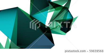 Vintage abstract template with triangle mosaic composition vecton white background. Simple design Vintage abstract template with triangle mosaic composition vecton white background. Simple design 59839568