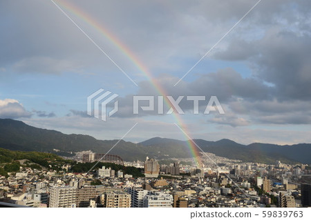 Rainbow over Hiroshima 59839763