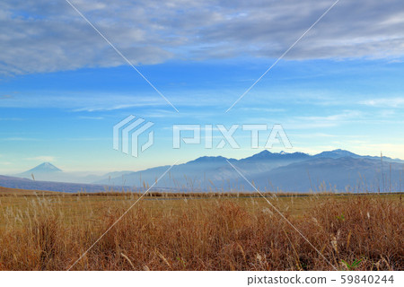 Fuji scenery seen from Kirigamine plateau Fuji scenery seen from Kirigamine plateau 59840244