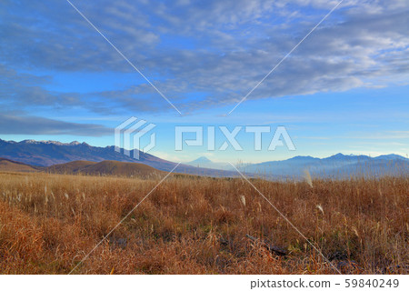 Fuji scenery seen from Kirigamine plateau Fuji scenery seen from Kirigamine plateau 59840249