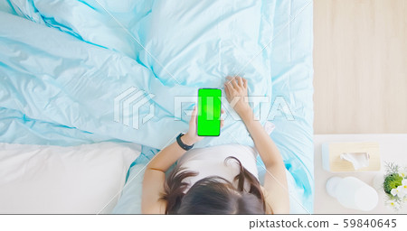 asian woman use smartphone 59840645