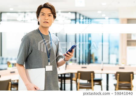 Office businessman Business engineer 59841040