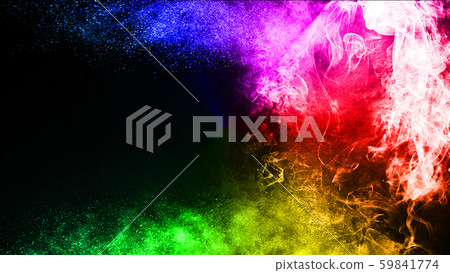 Abstract colorful smoke Abstract colorful smoke 59841774