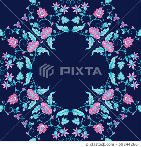 Tradition mughal motif, fantasy flowers Tradition mughal motif, fantasy flowers 59844260