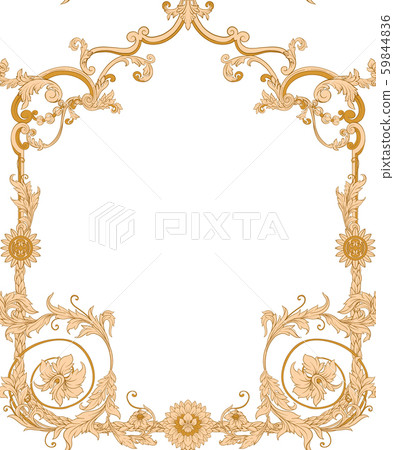 Seamless pattern, background In baroque Seamless pattern, background In baroque 59844836