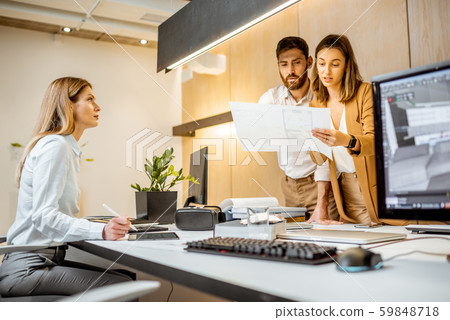 People working in the office 59848718