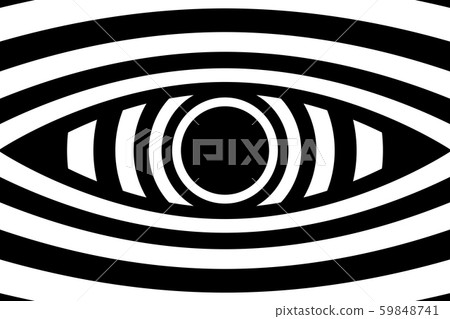 Eye - abstract black and white background Eye - abstract black and white background 59848741