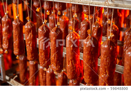 sausage factory smoked plant meat hang red 59848800