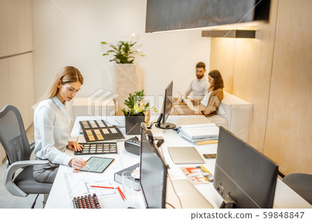 People working in the office 59848847