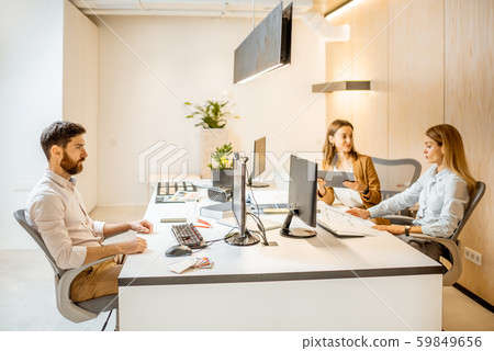 People working in the office 59849656