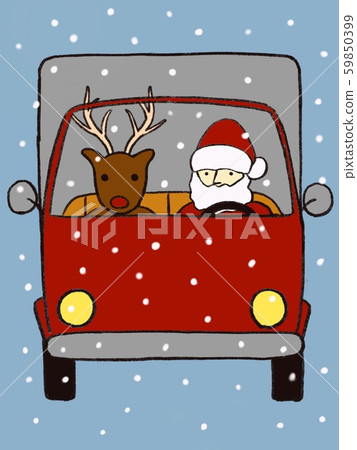 Santa & Reindeer Drive Santa & Reindeer Drive 59850399