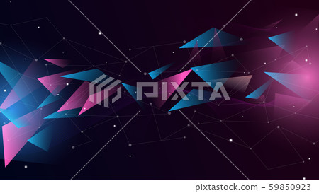 Futuristic connection structure for science and business background Futuristic connection structure for science and business background 59850923