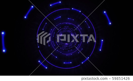 Pink and purple abstract light circles seamless looping 59851426