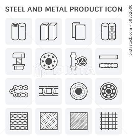 steel metal icon 59852000