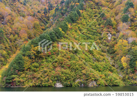 Okutadami Lake Ginzandaira Course Autumn 59853015