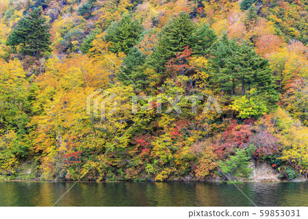 Okutadami Lake Ginzandaira Course Autumn 59853031
