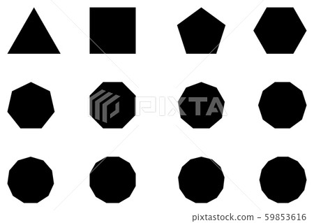 Polygon - vector set - Stock Illustration [59853616] - PIXTA