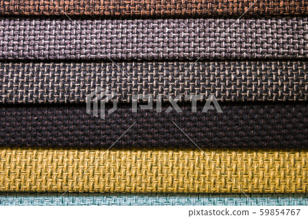 Abstract volumetric background textile multicolored stripes of furniture upholstery patterns. Home 59854767