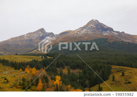 View of the mountain and nature Park at thailand 59855982