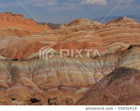 Zhangye Qicai Danxia Geopark, Zhangye, Gansu Province, China 59856419