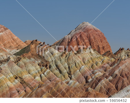 中國甘肅省張ye市張ye市七彩丹霞地質公園 59856432
