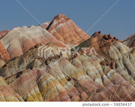 Zhangye Qicai Danxia Geopark, Zhangye, Gansu Province, China 59856437